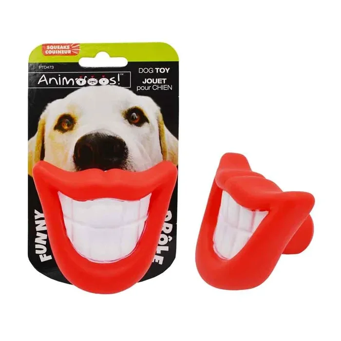 Animooos! Vinyl Squeaky Dog Toy