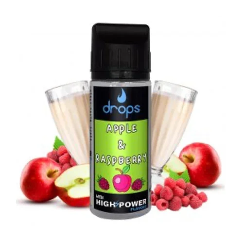 Apple & Raspberry 100ml (Drops)