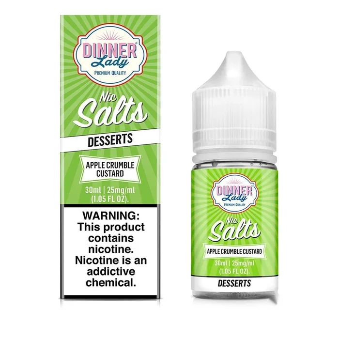 Apple Crumble Custard – Dinner Lady Salt 30mL