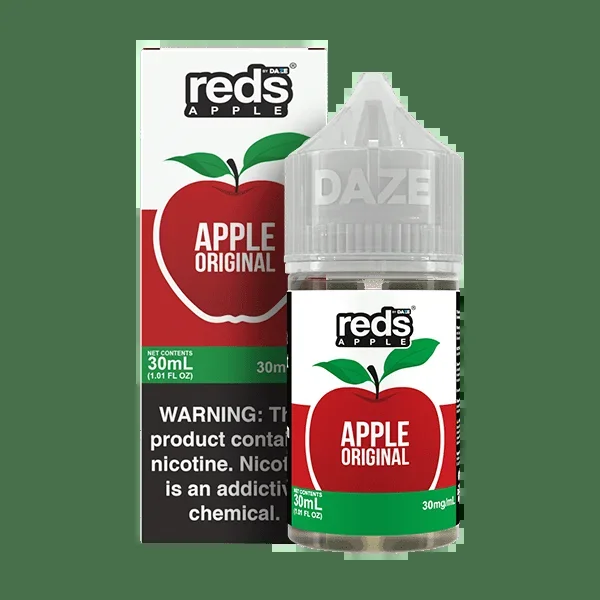 Apple Original SALT – Red’s Apple E-Juice by 7 Daze – 30mL