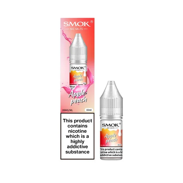 Apple Peach 10ml Nic Salt E-Liquid by Smok
