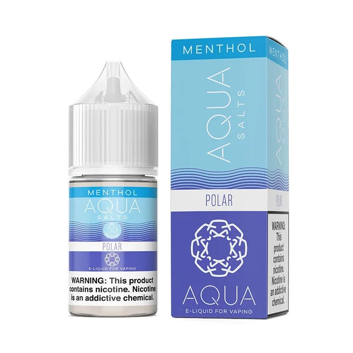 Aqua Menthol Salt Polar eJuice