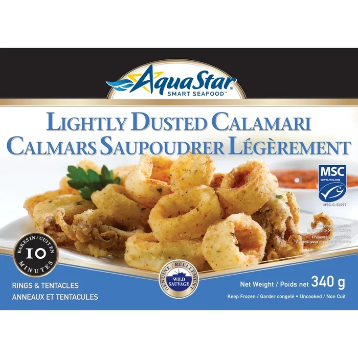 Aqua Star Lightly Dusted Calamri, 340 g