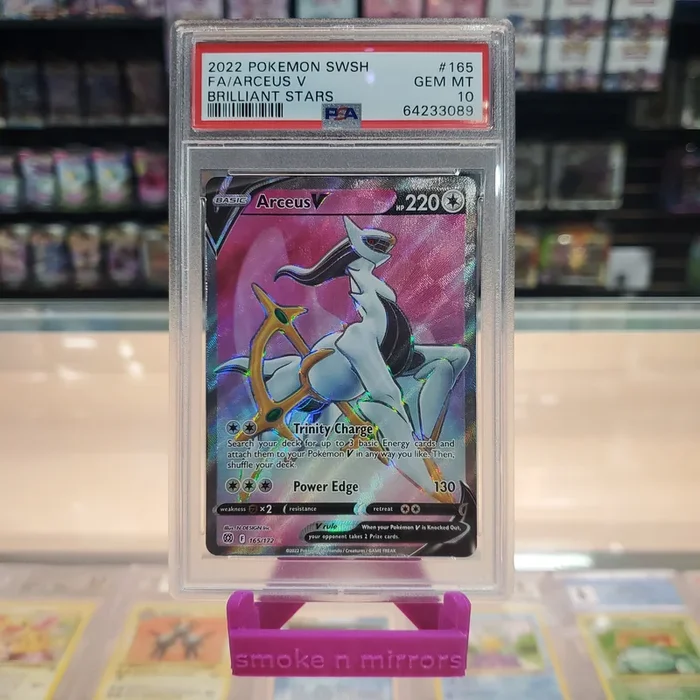 Arceus V – Brilliant Stars Holofoil: PSA 10