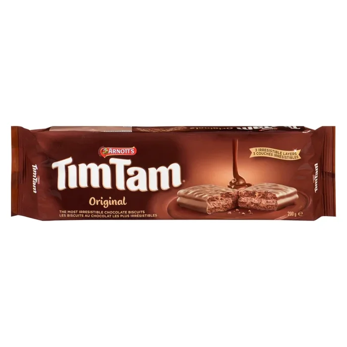 Arnott’s TimTam Original Chocolate Biscuits, 200-g