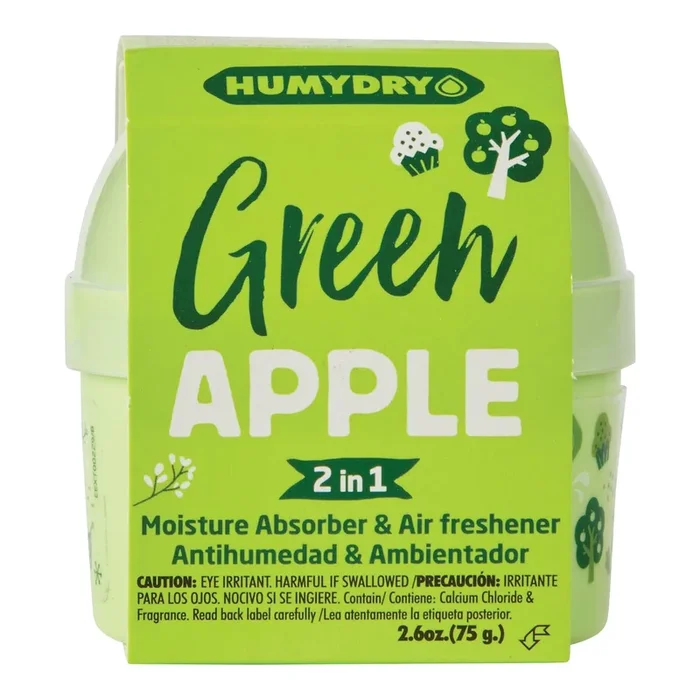 Assainisseur d’air HumyDry, parfum de pomme verte, 73,9-ml