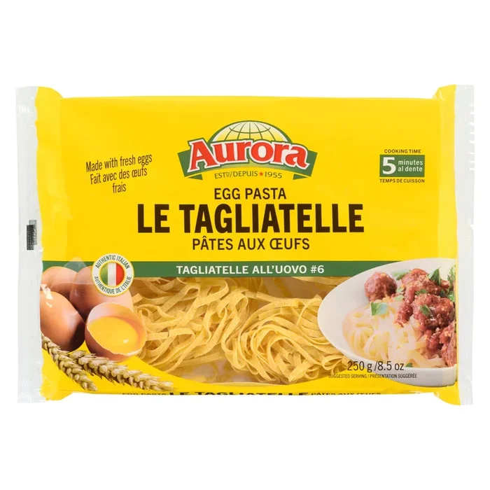 Aurora Egg Pasta le Tagliatelle, 250-g