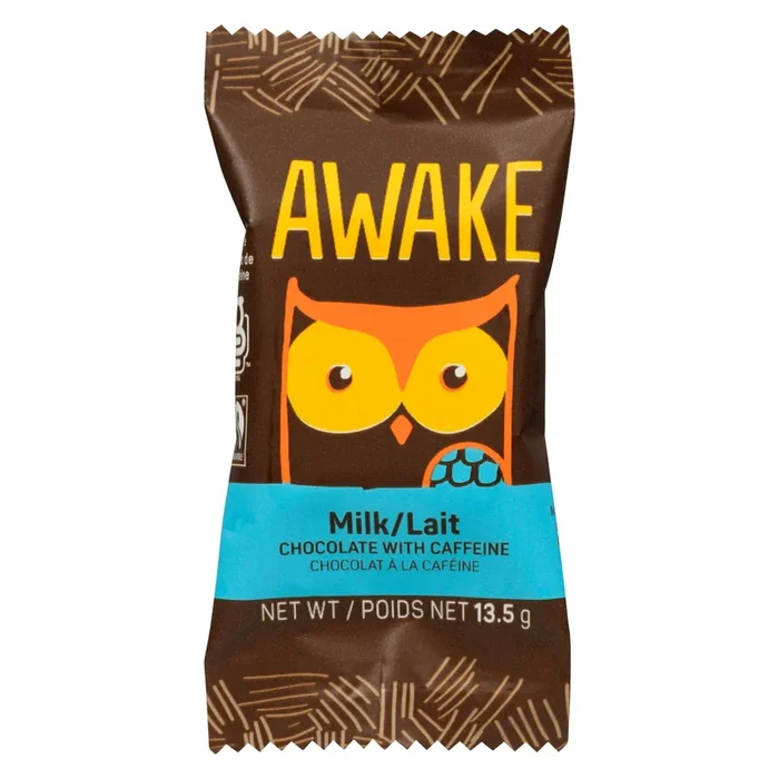 Awake Milk Chocolate, 15-g