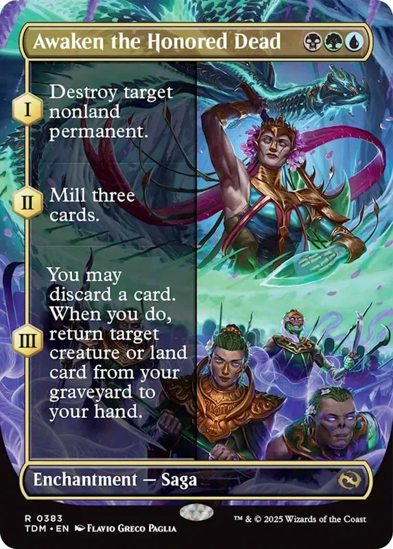 Awaken the Honored Dead (Borderless) (383) (TDM)