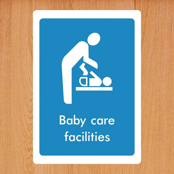 Baby Care Facilities Sign
