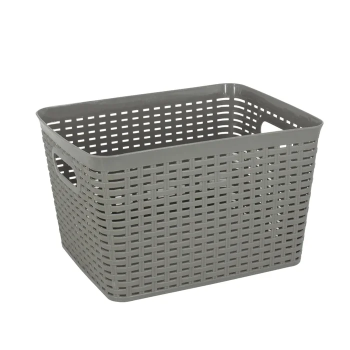 Bac en osier de plastique Gaint Value, grand