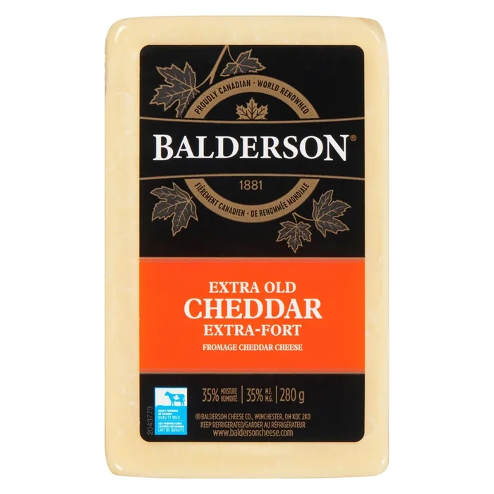 Balderson Extra Old Cheddar Cheese, 280-g