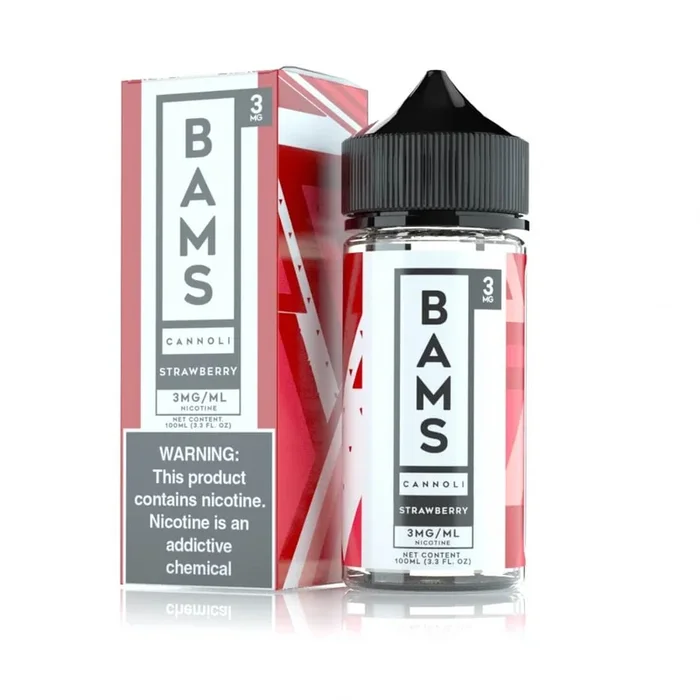 Bam’s Cannoli Strawberry Cannoli eJuice