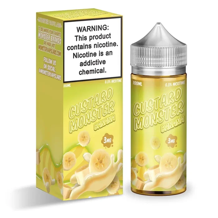 Banana – Custard Monster – 100mL