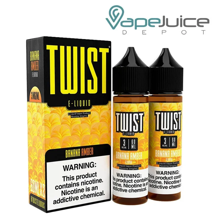 Banana Amber Twist E-Liquid 120ml