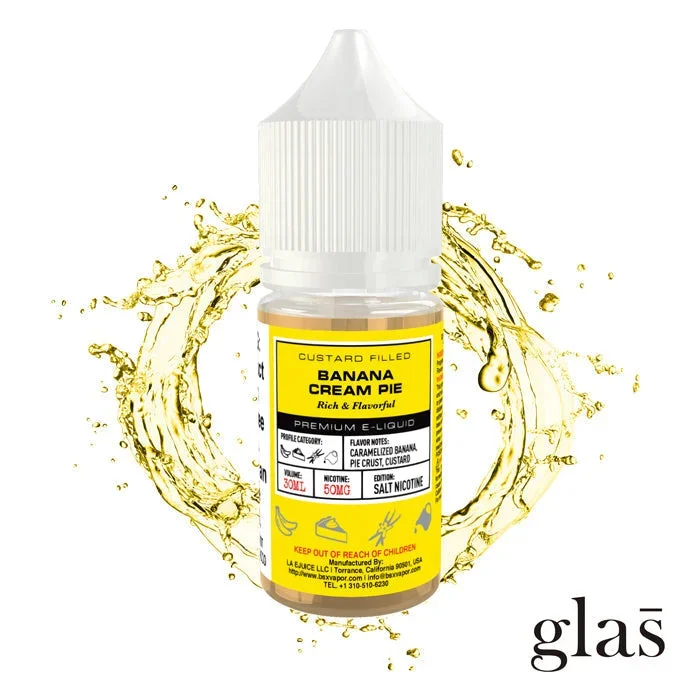 Banana Cream Pie by Glas BSX Salts TFN 30mL