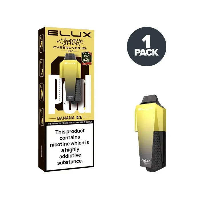 Banana Ice Elux Cyberover 6K Prefilled Pods