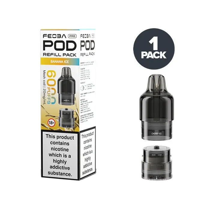 Banana Ice Feoba Pro 6000 Prefilled Pods
