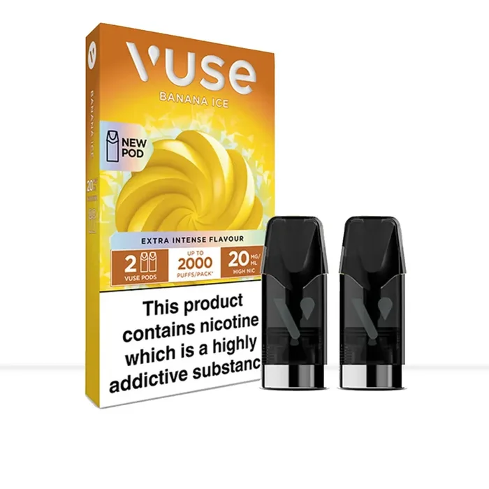 Banana Ice Vuse Extra Intense Vape Pods