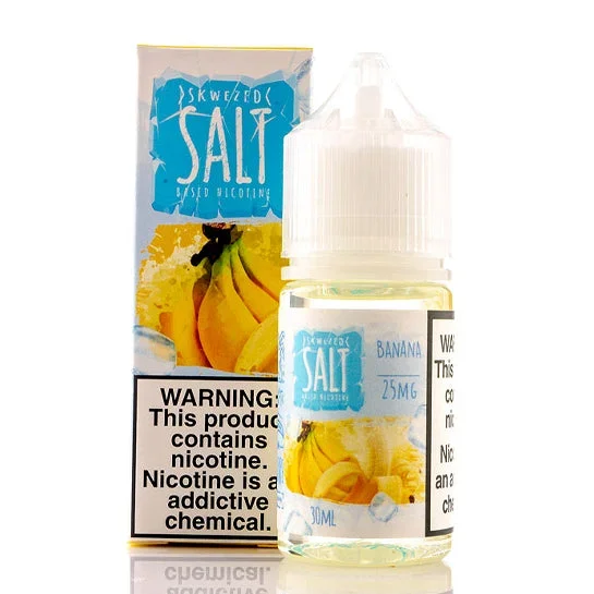 Banana Iced Salt – Skwezed E-Juice