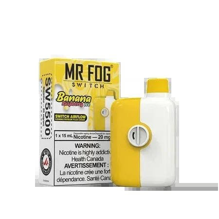 Banana Raspberry Ice – Mr Fog Switch Disposable