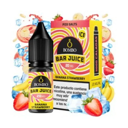 Banana Strawberry Ice 10ml (Nicotine salts) (Bar Juice by Bombo)