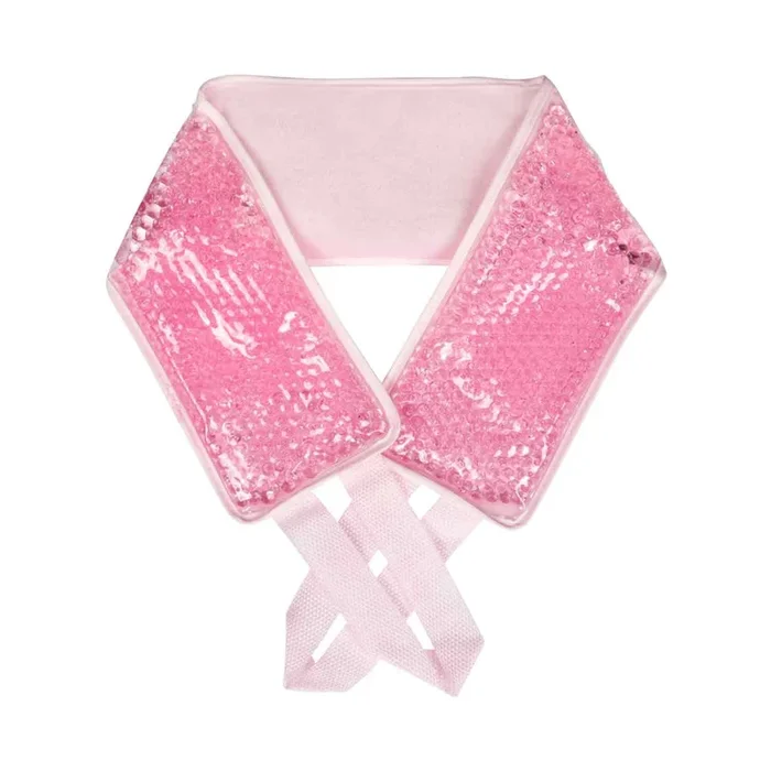 Bande relaxante avec perles de gel, rose