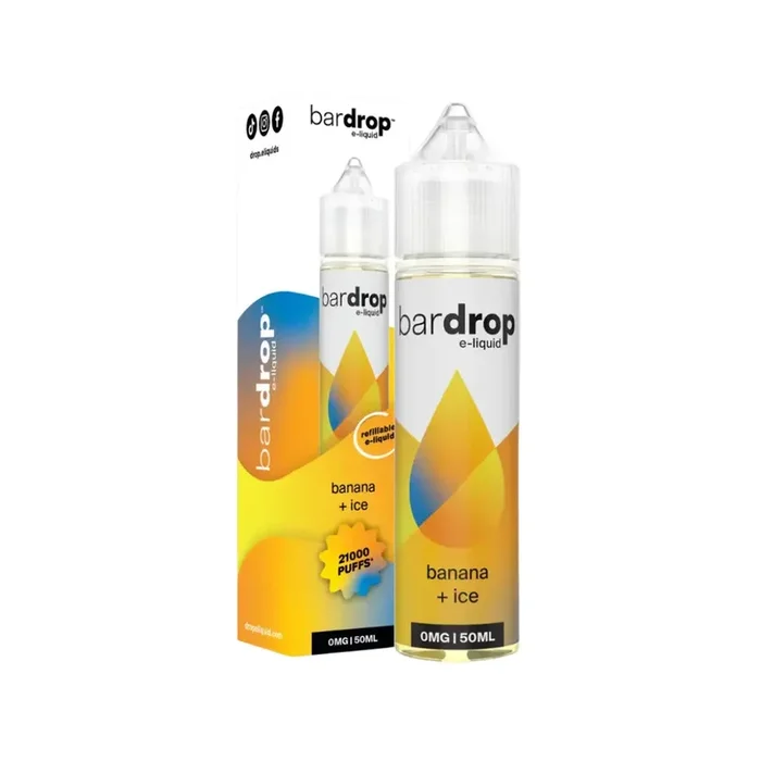 Bar Drop Banana + Ice 50ml Shortfill
