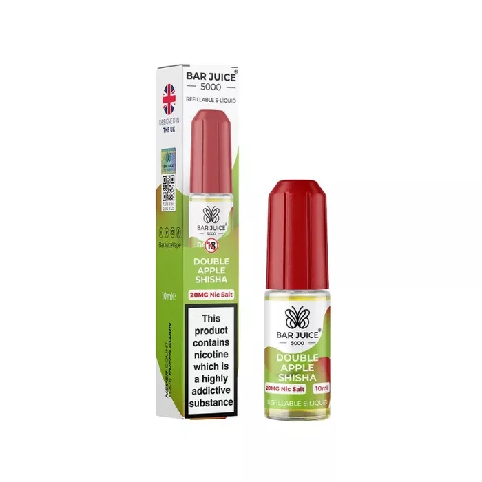 Bar Juice 5000 Double Apple Shisha Nic Salt