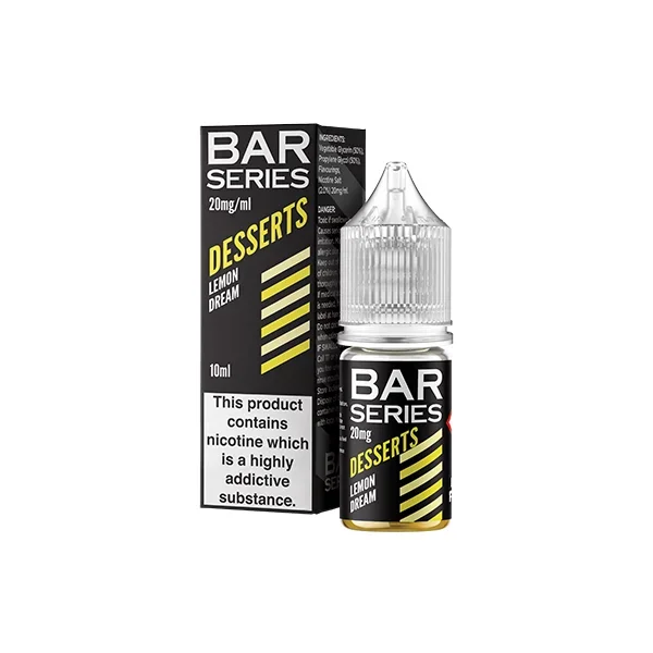 Bar Series – Desserts 10ml Nic Salts (50VG/50PG) 20mg