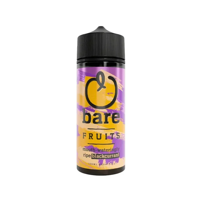 Bare Fruits Blackcurrant 100ml Shortfill E-liquid