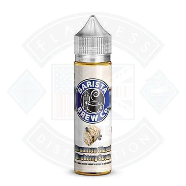 Barista Brew Co. Cinnamon Glazed Blueberry Scone 0mg 50ml Shortfill