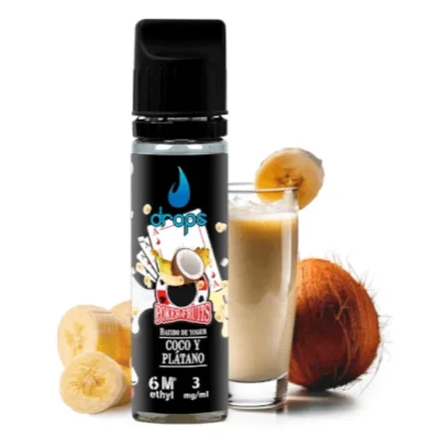 Batido de Coco y Plátano 10ml All In (Longfill) (Drops)