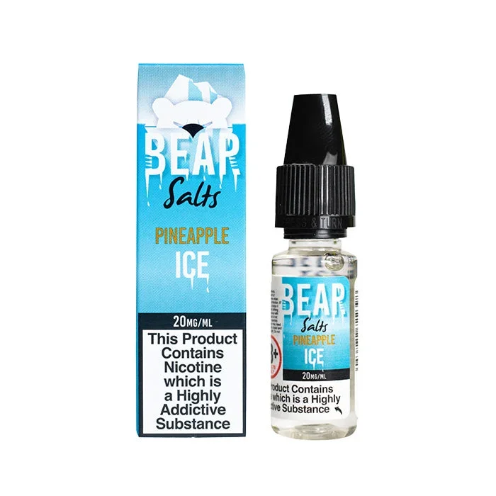 Bear Salts Pineapple Ice 10ml Nic Salt E-Liquid