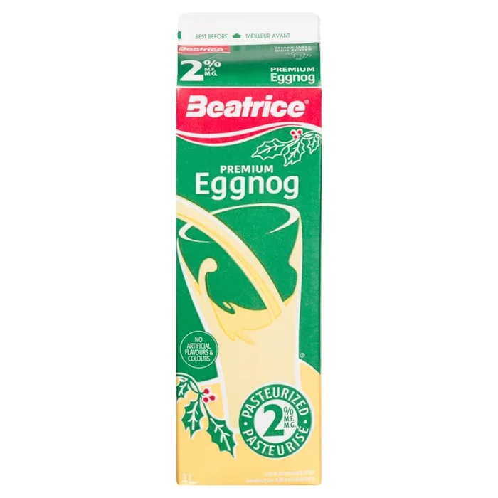Beatrice Premium Eggnog 2% M.F., 1L
