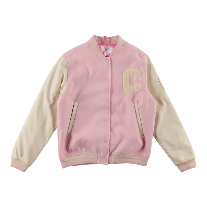 BELLA & BIRDIE Girls’ Varsity Jacket