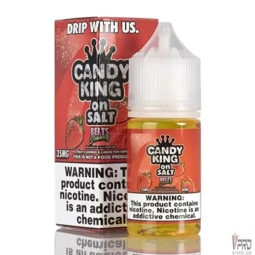 Belts Strawberry – Candy King On Salt 30mL