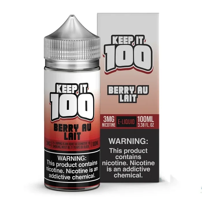 Berry Au Lait – Keep It 100 100mL