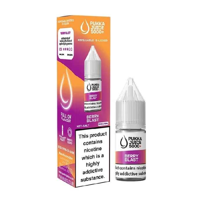 Berry Blast Pukka Juice 5000 Vape Liquid