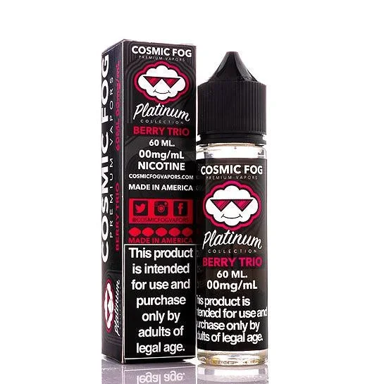 Berry Trio – Cosmic Fog Platinum Collection E-Liquid (60ml)