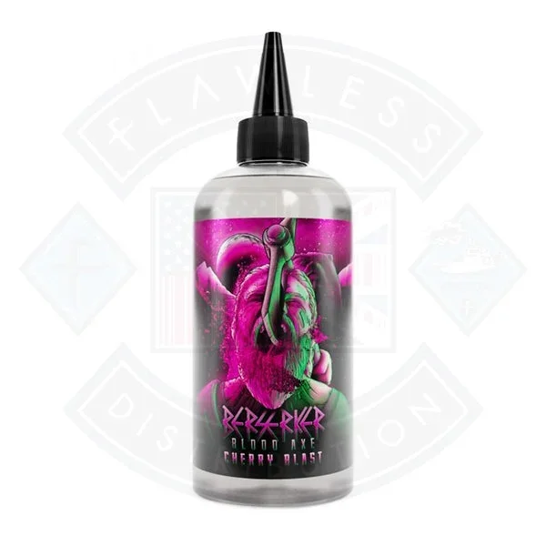 Berserker Blood Axe Cherry Blast 0mg 200ml Shortfill E-Liquid