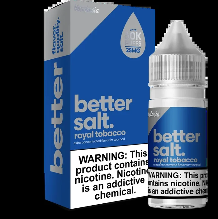 better salt royal tobacco eJuice