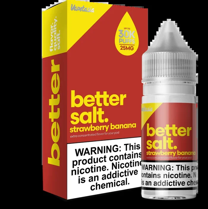 better salt strawberry banana eJuice