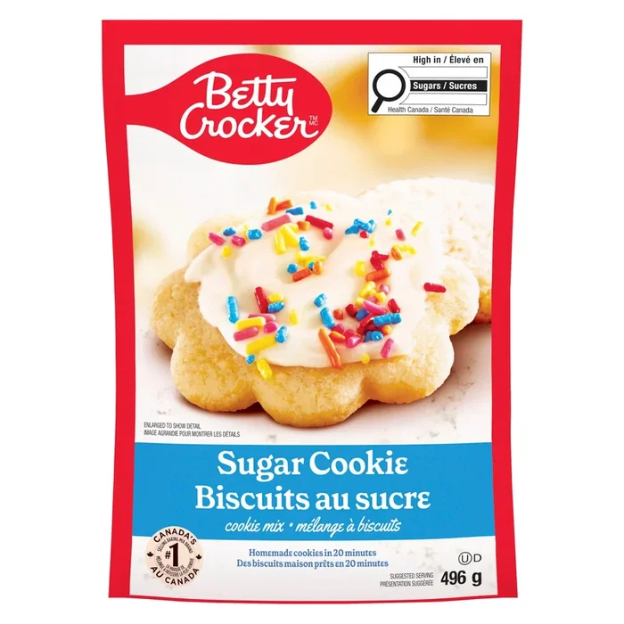 Betty Crocker Cookie Mix Sugar Cookie, 496 g