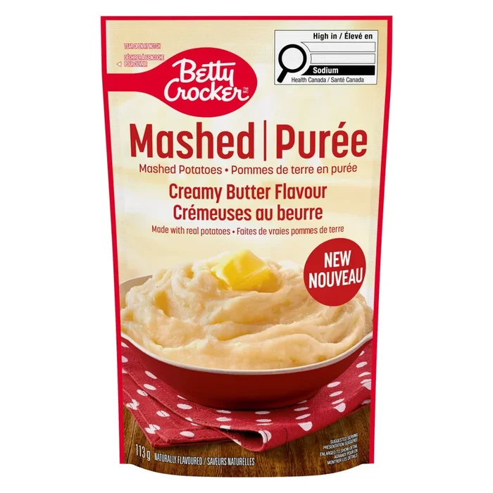 Betty Crocker Creamy Butter Mashed Potatoes, 113-g