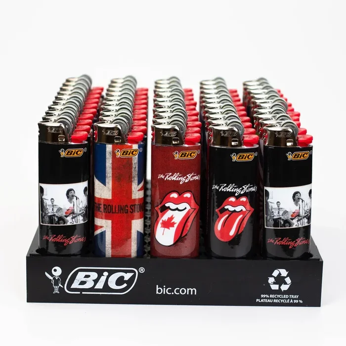 Bic Regular Lighter – Rolling Stones Edition