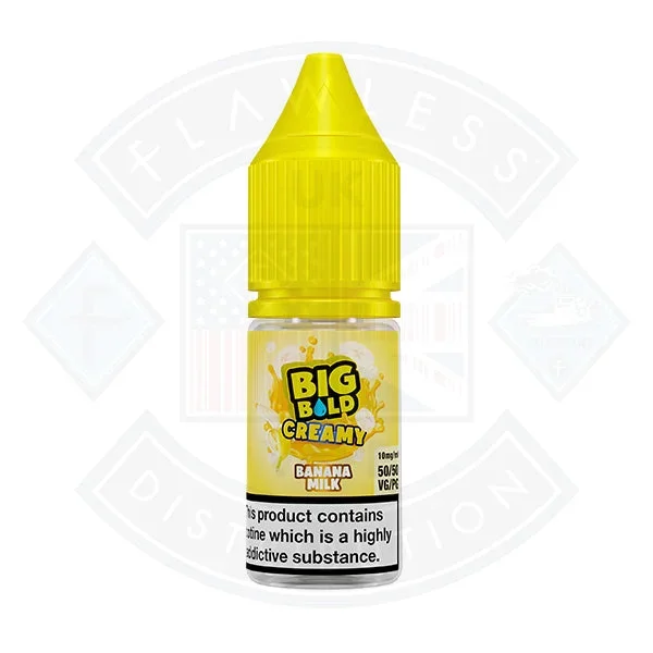 Big Bold Creamy – Banana Milk Salt 10ml
