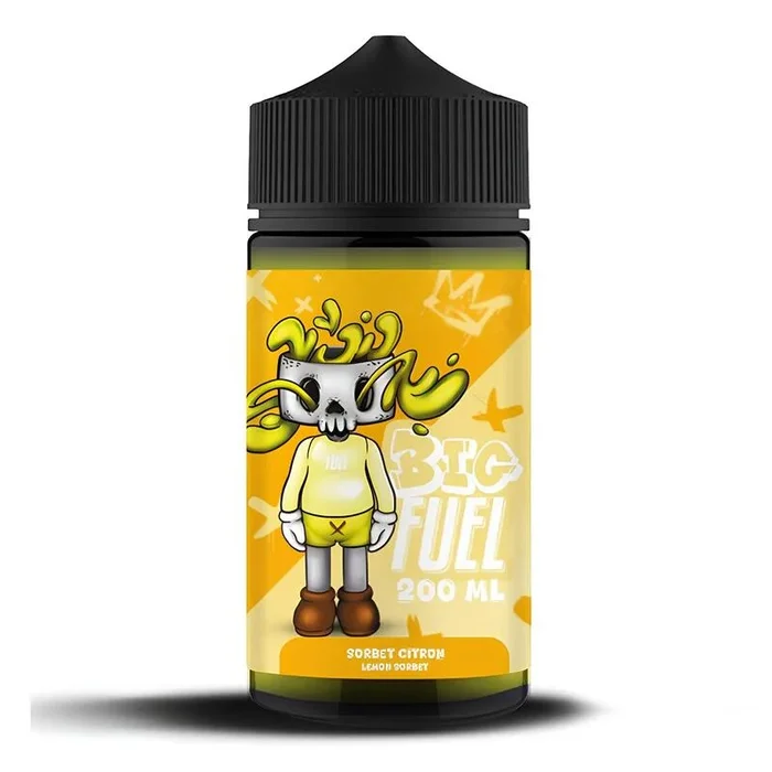 BIG FUEL Fruit Sorbet Citron – E-liquide 200ml