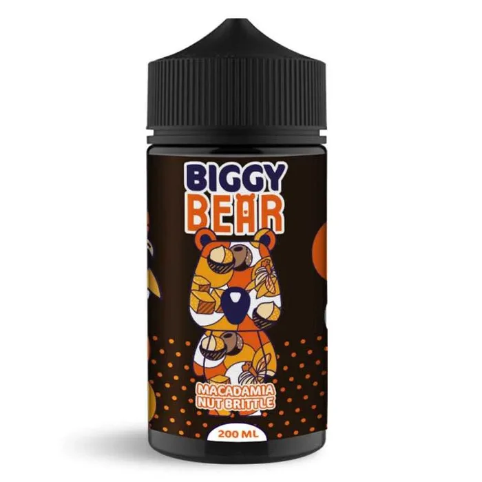 BIGGY BEAR Macadamia Nut Brittle – E-liquide 200ml