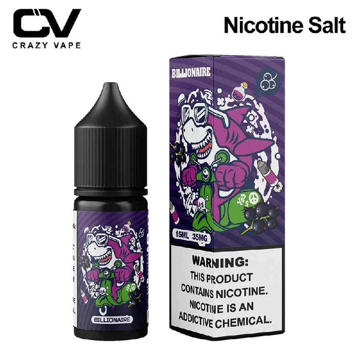 Billioaire E-liquid – Crazy Vape Mini 15ml 35mg